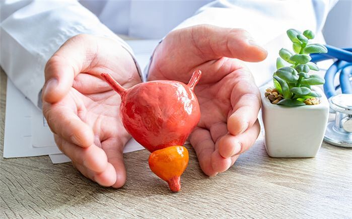 inflammation of the prostate gland in men