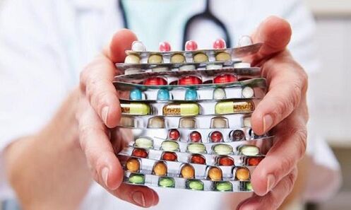Traditional methods of prostatitis treatment are completed by taking medicine
